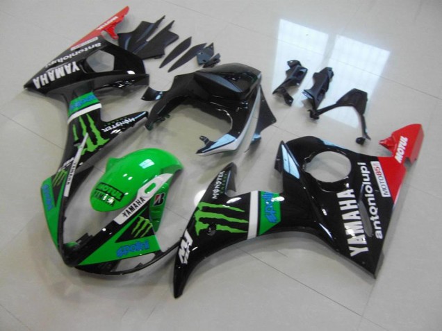 Green Monster 2003-2005 YZF R6 Motorcycle Fairings Green Monster 2003-2005 YZF R6 Motorcycle Fairings