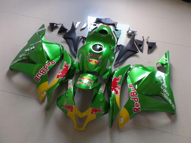 Green Red Bull 2009-2012 CBR600RR Motorcycle Fairings