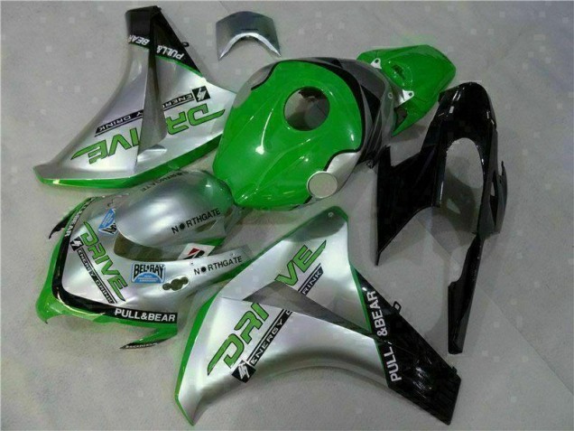 Green Silver 2008-2011 CBR1000RR Motorcycle Fairings Green Silver 2008-2011 CBR1000RR Motorcycle Fairings