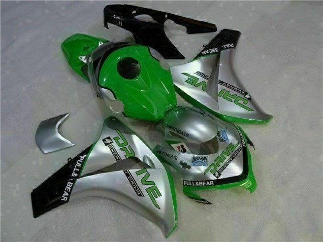 Green Silver 2008-2011 CBR1000RR Motorcycle Fairings Green Silver 2008-2011 CBR1000RR Motorcycle Fairings