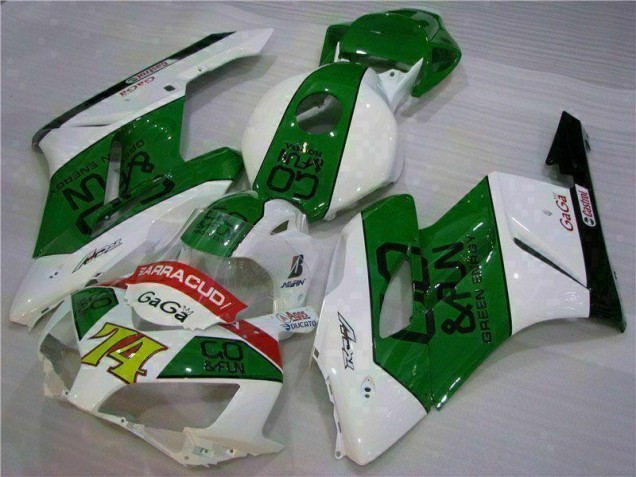 Green White 2004-2005 CBR1000RR Motorcycle Fairings Green White 2004-2005 CBR1000RR Motorcycle Fairings