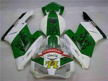 Green White 2004-2005 CBR1000RR Motorcycle Fairings