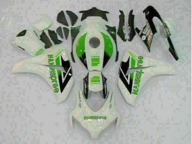 Green White 2008-2011 CBR1000RR Motorcycle Bodywork
