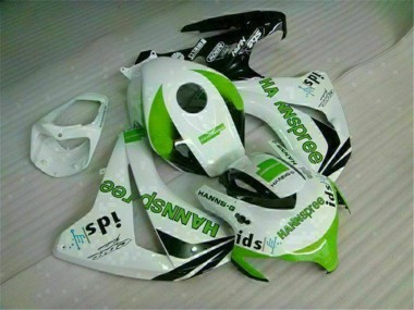 Green White 2008-2011 CBR1000RR Motorcycle Fairing