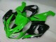 Green White Black 2005-2006 ZX6R Motorcycle Fairings Green White Black 2005-2006 ZX6R Motorcycle Fairings