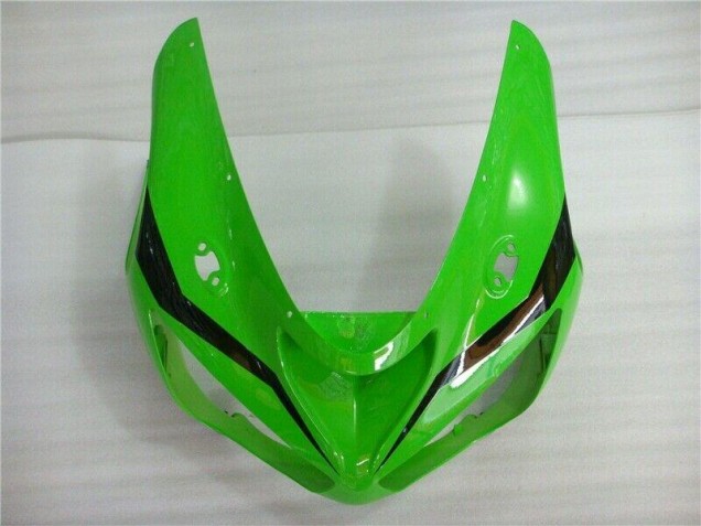 Green White Black 2005-2006 ZX6R Motorcycle Fairings Green White Black 2005-2006 ZX6R Motorcycle Fairings