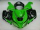 Green White Black 2005-2006 ZX6R Motorcycle Fairings Green White Black 2005-2006 ZX6R Motorcycle Fairings