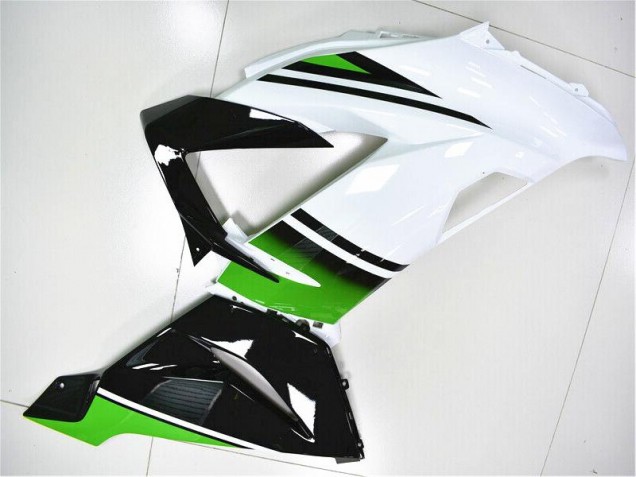 Green White Black 2013-2018 ZX6R Motorcycle Fairings Green White Black 2013-2018 ZX6R Motorcycle Fairings