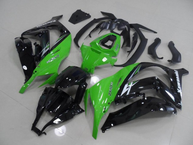 Green and Black 2011-2015 ZX10R Motorcycle Fairings Green and Black 2011-2015 ZX10R Motorcycle Fairings