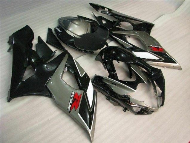 Grey Black 2005-2006 GSXR 1000 Motorcycle Fairing Grey Black 2005-2006 GSXR 1000 Motorcycle Fairing