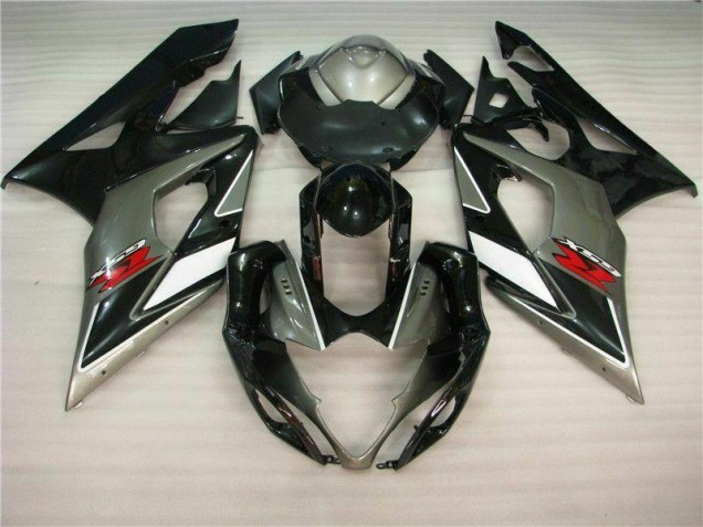 Grey Black 2005-2006 GSXR 1000 Motorcycle Fairing Grey Black 2005-2006 GSXR 1000 Motorcycle Fairing