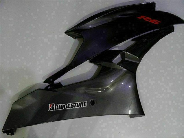 Grey Black 2006-2007 YZF R6 Motorcycle Fairing Grey Black 2006-2007 YZF R6 Motorcycle Fairing