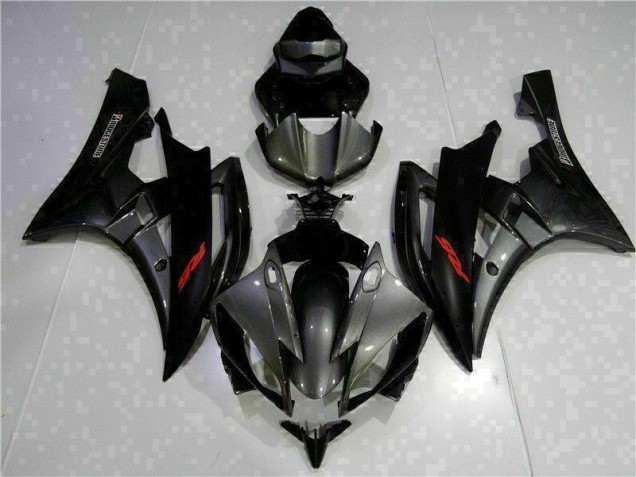 Grey Black 2006-2007 YZF R6 Motorcycle Fairing Grey Black 2006-2007 YZF R6 Motorcycle Fairing