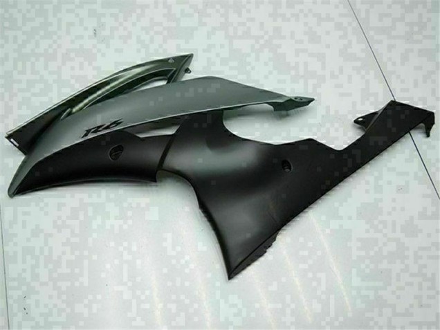 Grey Black 2008-2016 YZF R6 Motorcycle Fairings
