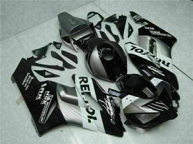 Grey Black Repsol 2004-2005 CBR1000RR Motorcycle Fairings Grey Black Repsol 2004-2005 CBR1000RR Motorcycle Fairings