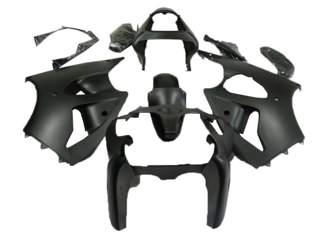 Matte Black 2000-2002 ZX6R Motorcycle Fairings Matte Black 2000-2002 ZX6R Motorcycle Fairings