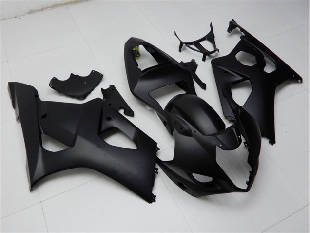 Matte Black 2003-2004 GSXR 1000 Motorcycle Bodywork Matte Black 2003-2004 GSXR 1000 Motorcycle Bodywork
