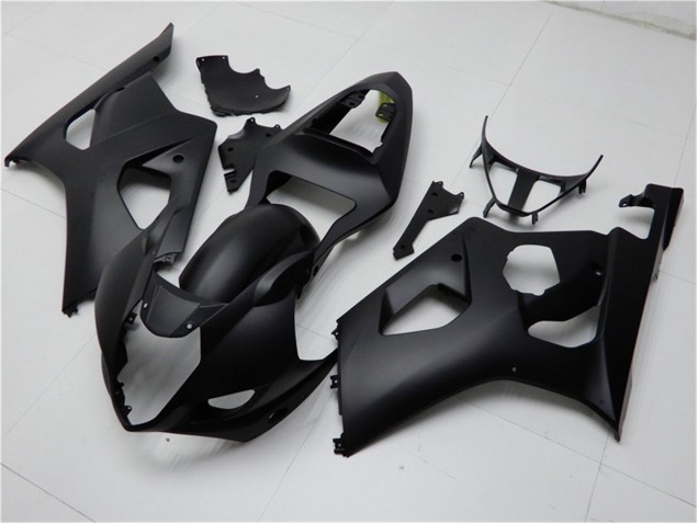 Matte Black 2003-2004 GSXR 1000 Motorcycle Bodywork Matte Black 2003-2004 GSXR 1000 Motorcycle Bodywork