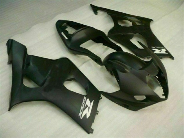 Matte Black 2003-2004 GSXR 1000 Motorcycle Fairing Matte Black 2003-2004 GSXR 1000 Motorcycle Fairing