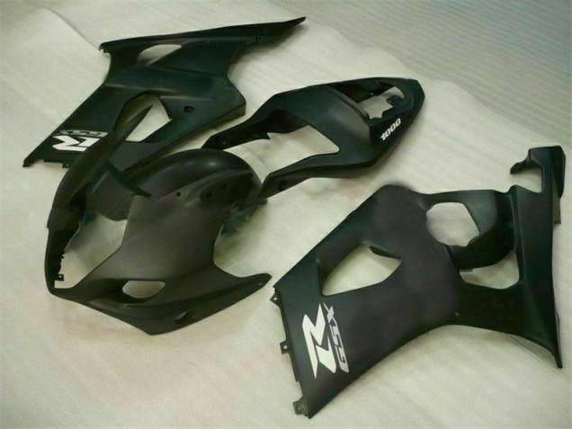 Matte Black 2003-2004 GSXR 1000 Motorcycle Fairing Matte Black 2003-2004 GSXR 1000 Motorcycle Fairing