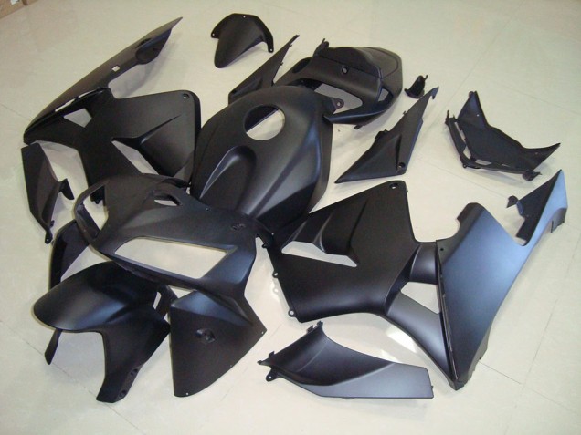 Matte Black 2005-2006 CBR600RR Motorcycle Bodywork Matte Black 2005-2006 CBR600RR Motorcycle Bodywork