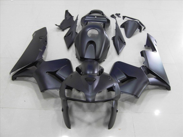 Matte Black 2005-2006 CBR600RR Motorcycle Fairing Matte Black 2005-2006 CBR600RR Motorcycle Fairing