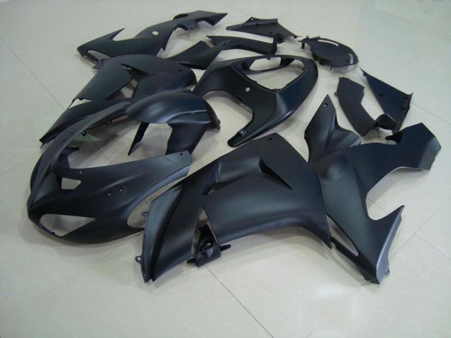 Matte Black 2006-2007 ZX10R Motorcycle Bodywork Matte Black 2006-2007 ZX10R Motorcycle Bodywork