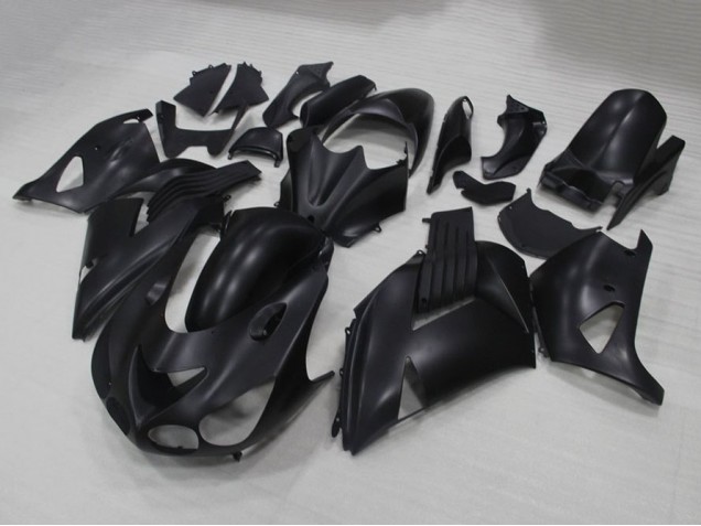 Matte Black 2006-2011 ZX14R ZZR1400 Motorcycle Fairings Matte Black 2006-2011 ZX14R ZZR1400 Motorcycle Fairings