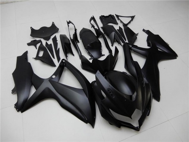 Matte Black 2008-2010 GSXR 600/750 Motorcycle Fairings Matte Black 2008-2010 GSXR 600/750 Motorcycle Fairings