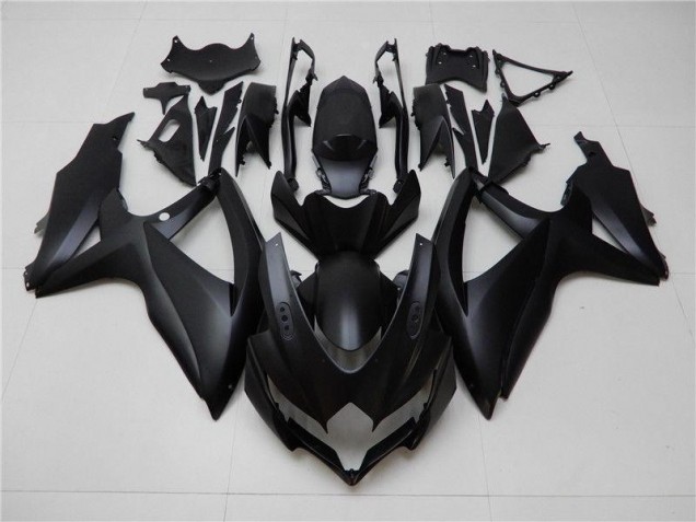 Matte Black 2008-2010 GSXR 600/750 Motorcycle Fairings Matte Black 2008-2010 GSXR 600/750 Motorcycle Fairings