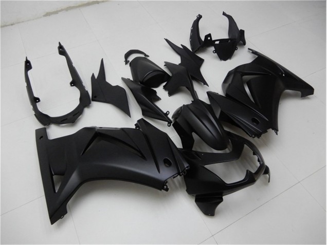 Matte Black 2008-2012 EX250 Motorcycle Fairings Matte Black 2008-2012 EX250 Motorcycle Fairings