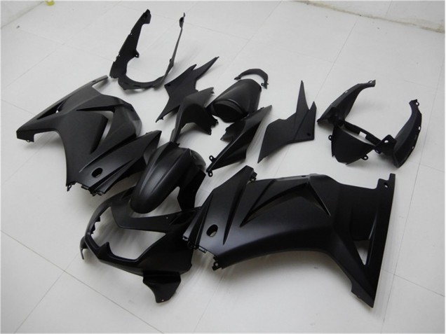 Matte Black 2008-2012 EX250 Motorcycle Fairings Matte Black 2008-2012 EX250 Motorcycle Fairings
