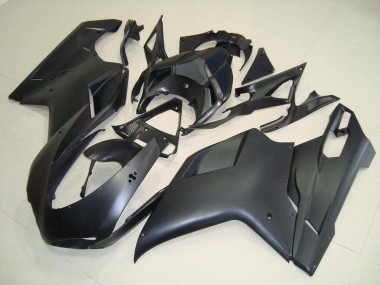 Matte Black No Sticker 2007-2014 Ducati 848 1098 1198 Motorcycle Fairings