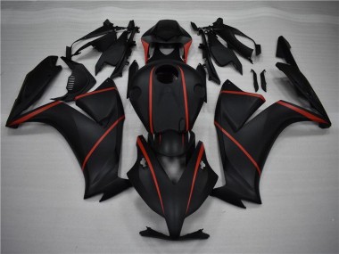Matte Black Red 2012-2016 CBR1000RR Motorcycle Fairings