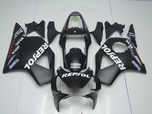 Matte Black Repsol 2002-2003 CBR900RR 954 Motorcycle Fairings Matte Black Repsol 2002-2003 CBR900RR 954 Motorcycle Fairings