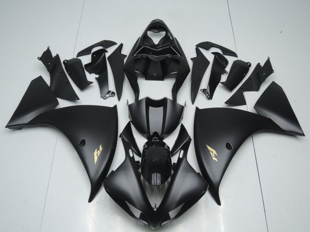 Matte Black Sticker 2012-2014 YZF R1 Motorcycle Fairings Matte Black Sticker 2012-2014 YZF R1 Motorcycle Fairings