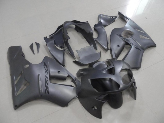 Matte Grey 2002-2006 ZX12R Motorcycle Fairings