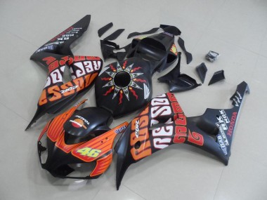 Matte Rossi 2006-2007 CBR1000RR Motorcycle Fairings