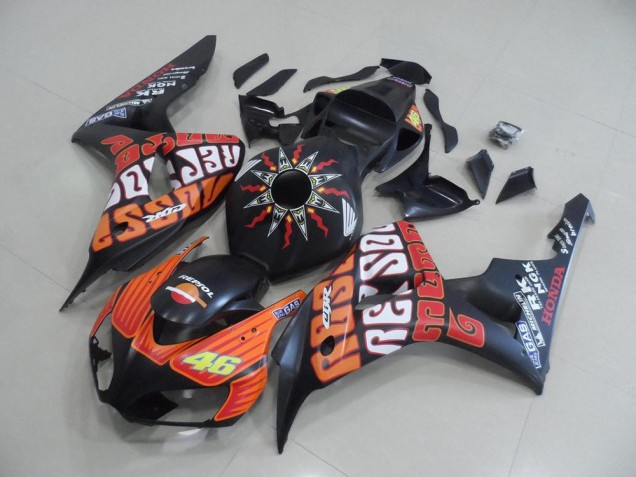 Matte Rossi 2006-2007 CBR1000RR Motorcycle Fairings Matte Rossi 2006-2007 CBR1000RR Motorcycle Fairings