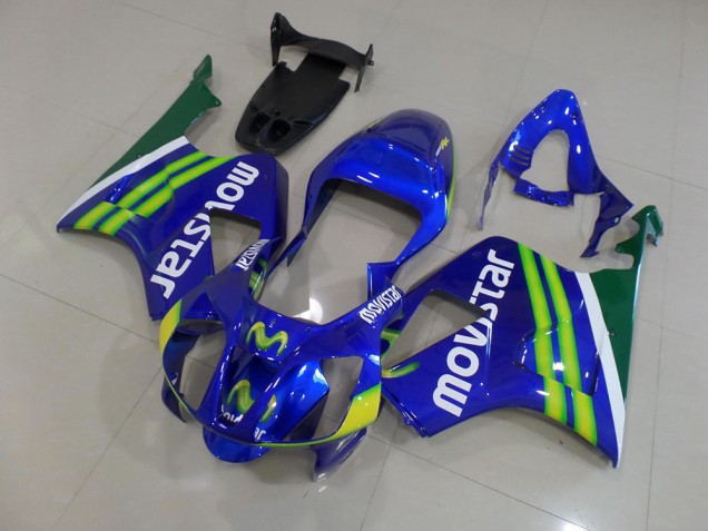 Movistar 2000-2006 VTR1000 Motorcycle Fairings Movistar 2000-2006 VTR1000 Motorcycle Fairings