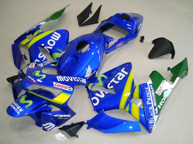 Movistar 2003-2004 CBR600RR Motorcycle Fairing Movistar 2003-2004 CBR600RR Motorcycle Fairing