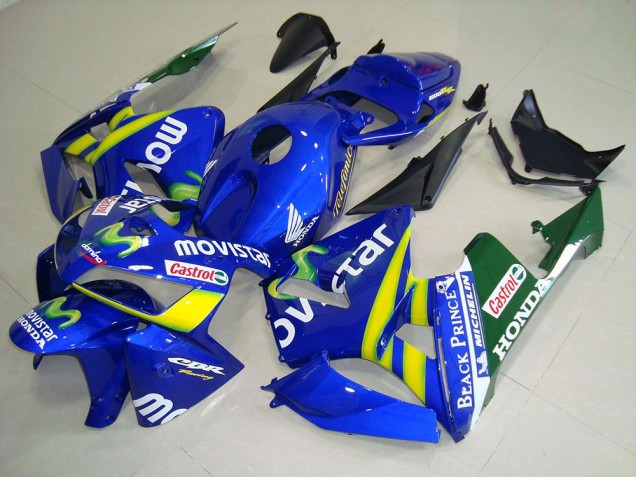 Movistar 2005-2006 CBR600RR Motorcycle Fairings Movistar 2005-2006 CBR600RR Motorcycle Fairings
