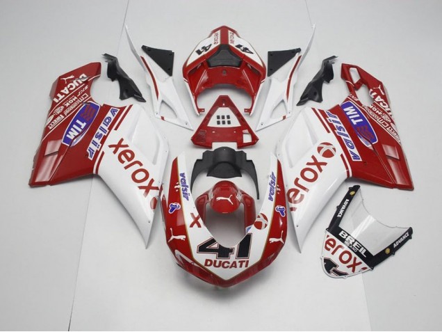 OEM Style Xerox with 41 2007-2014 Ducati 848 1098 1198 Motorcycle Fairings OEM Style Xerox with 41 2007-2014 Ducati 848 1098 1198 Motorcycle Fairings