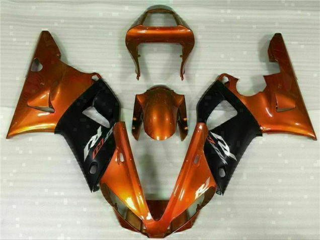 Orange 2000-2001 YZF R1 Motorcycle Fairings Orange 2000-2001 YZF R1 Motorcycle Fairings