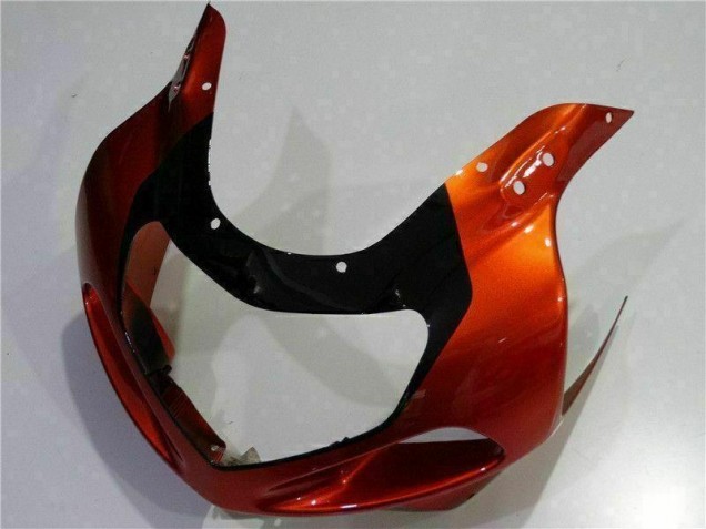 Orange Black 2000-2002 GSXR 1000 Motorcycle Fairings Orange Black 2000-2002 GSXR 1000 Motorcycle Fairings