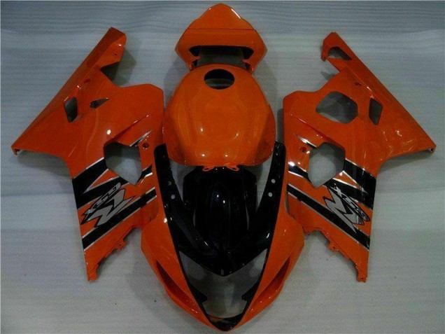 Orange Black 2004-2005 GSXR 600/750 Motorcycle Bodywork Orange Black 2004-2005 GSXR 600/750 Motorcycle Bodywork