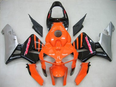 Orange Black 2005-2006 CBR600RR Motorcycle Fairing & Bodywork
