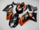 Orange Black 2007-2008 GSXR 1000 Motorcycle Fairings Orange Black 2007-2008 GSXR 1000 Motorcycle Fairings