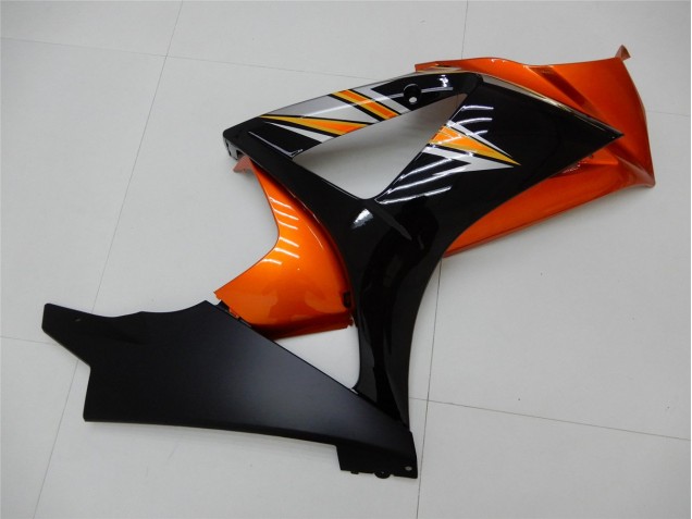 Orange Black 2007-2008 GSXR 1000 Motorcycle Fairings Orange Black 2007-2008 GSXR 1000 Motorcycle Fairings