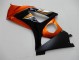 Orange Black 2007-2008 GSXR 1000 Motorcycle Fairings Orange Black 2007-2008 GSXR 1000 Motorcycle Fairings